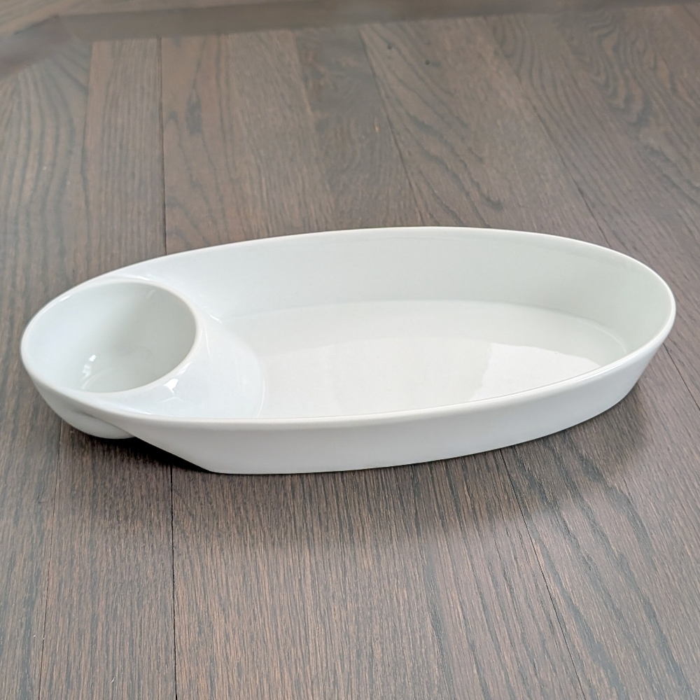 Denmark Tools For Cooks White Oval Oven To Table Porcelain Serving Dish